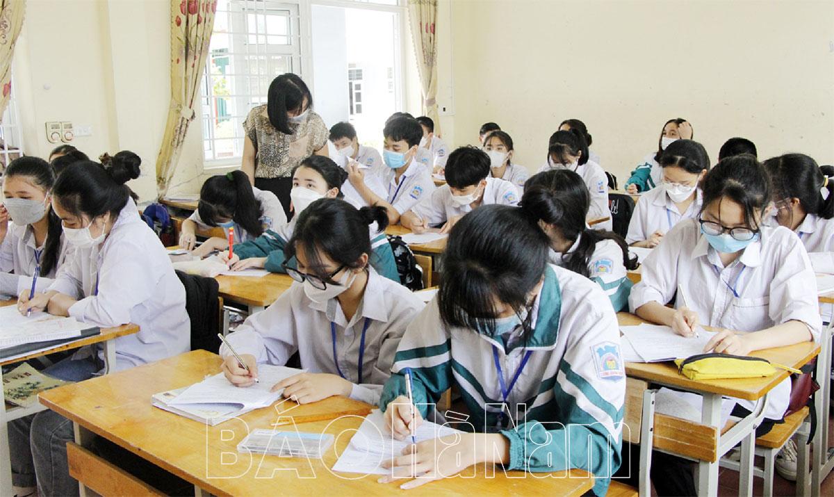 Tăng cường công tác ôn tập chuẩn bị cho Kỳ thi tuyển sinh lớp 10