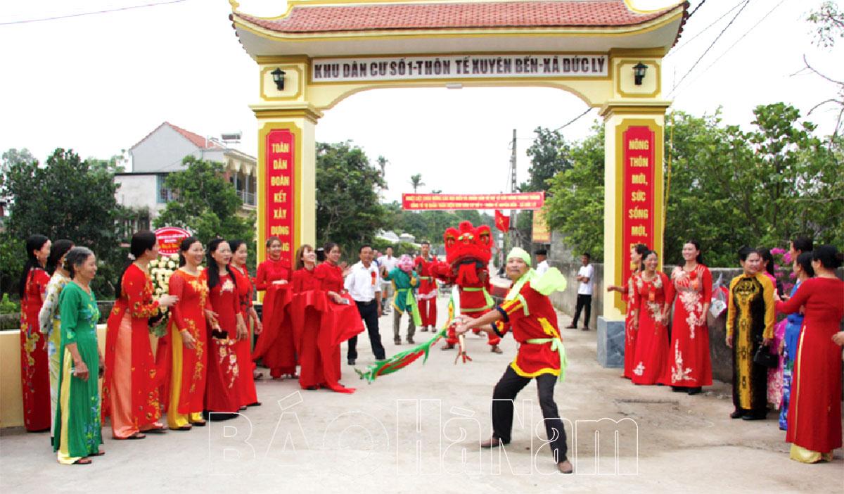 Người dân thôn Tế Xuyên Bến đoàn kết xây dựng đời sống văn hóa ở cơ sở