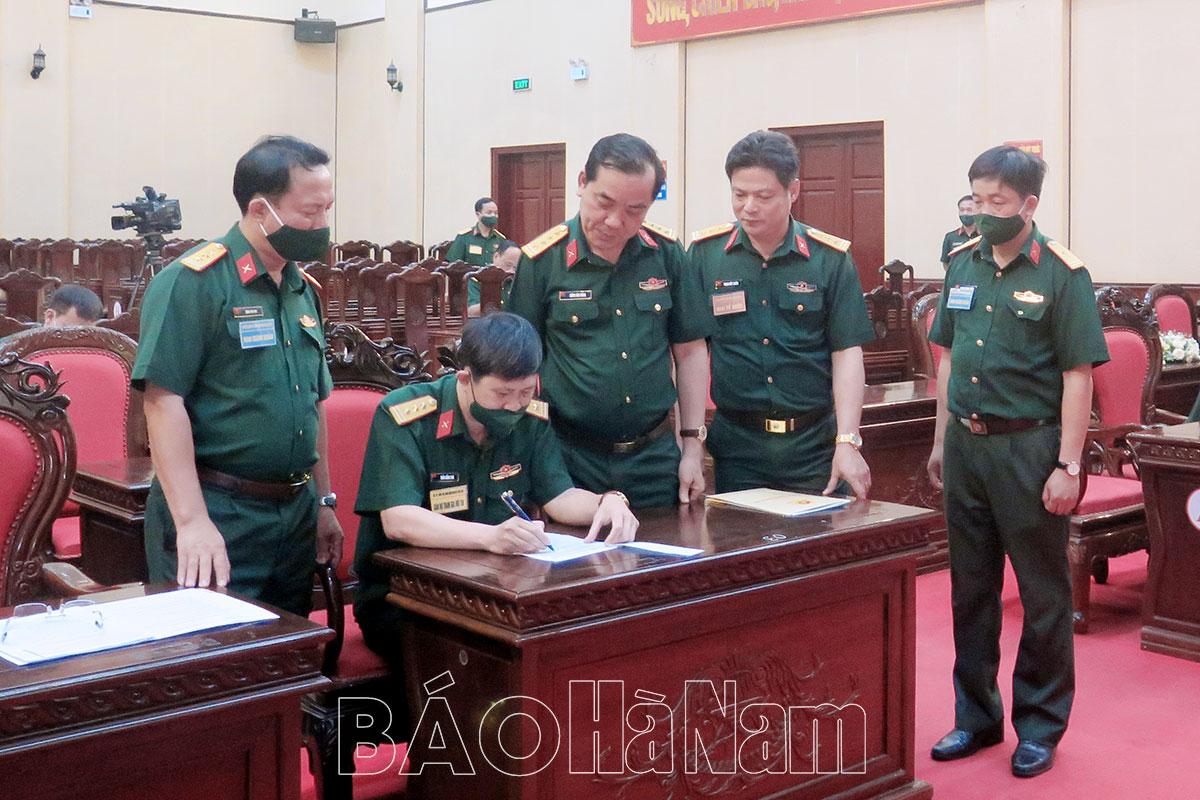 Bộ CHQS tỉnh khai mạc hội thi chỉ huy trưởng, chính trị viên, trung đoàn trưởng, chính ủy Trung đoàn năm 2022