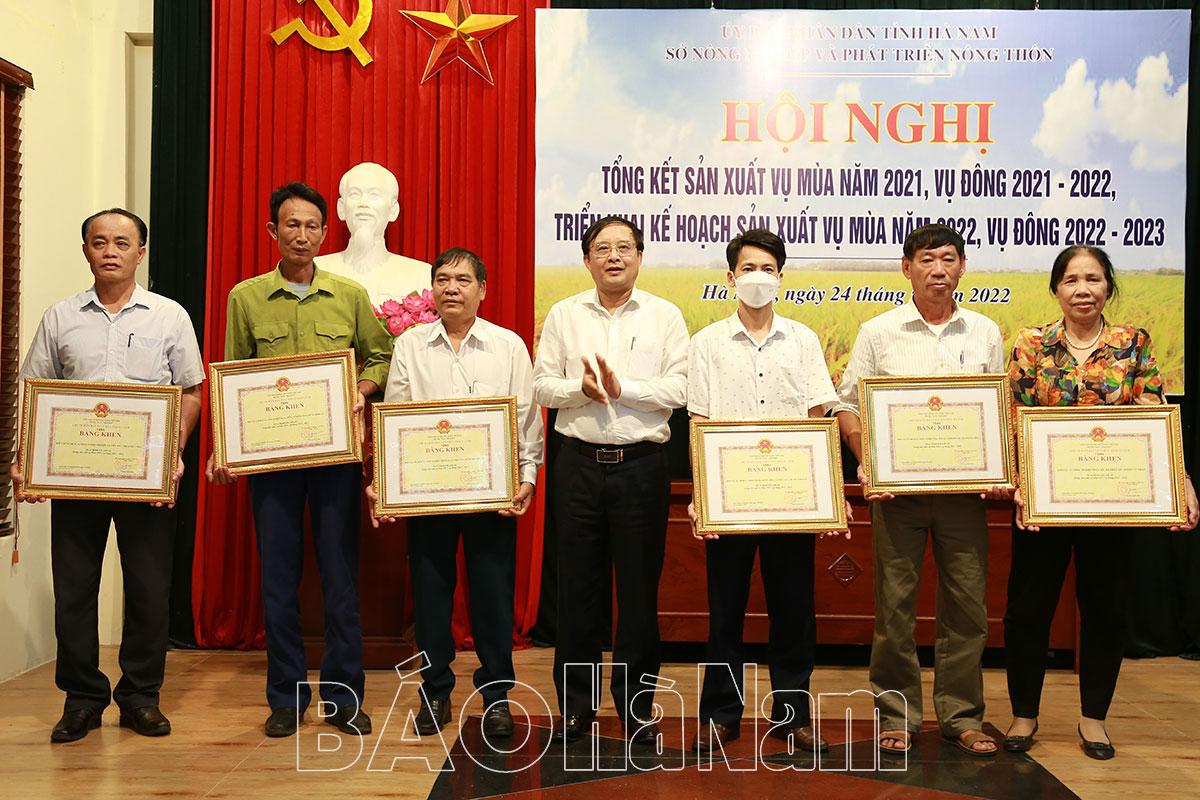 Triển khai nhiệm vụ sản xuất vụ mùa 2022, vụ đông năm 2022-2023