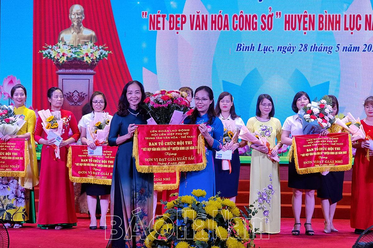 Hội thi “Nét đẹp văn hóa công sở” huyện Bình Lục năm 2022