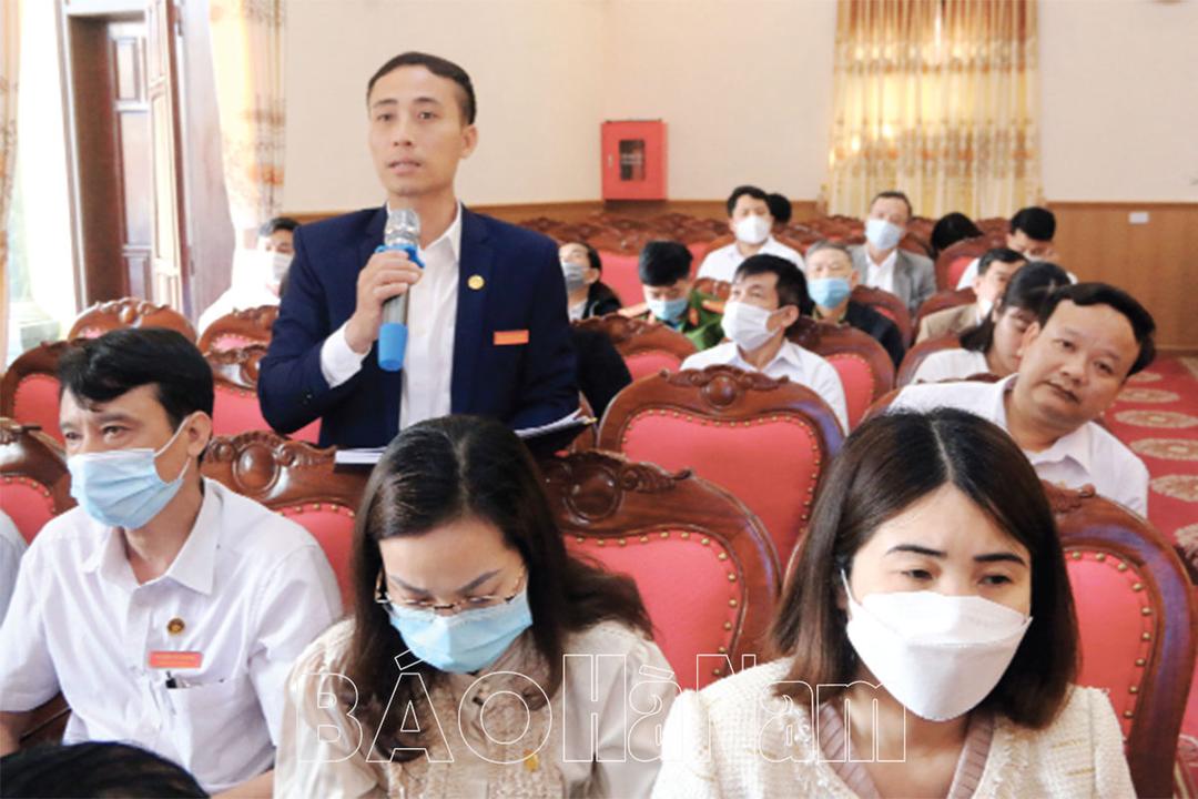 Hiệu quả hoạt động đối thoại giữa người đứng đầu cấp ủy, chính quyền với nhân dân