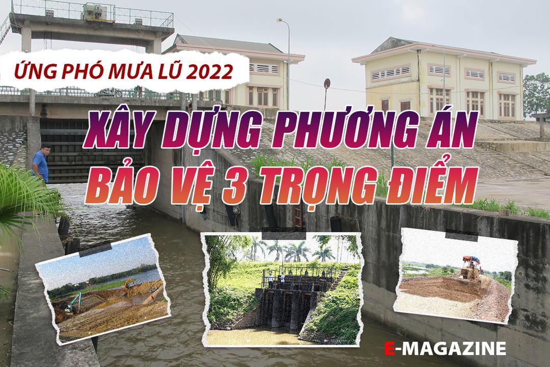 Ứng phó mưa lũ 2022: Xây dựng phương án bảo vệ 3 trọng điểm