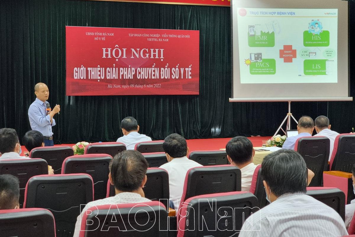 Giới thiệu giải pháp chuyển đổi số y tế