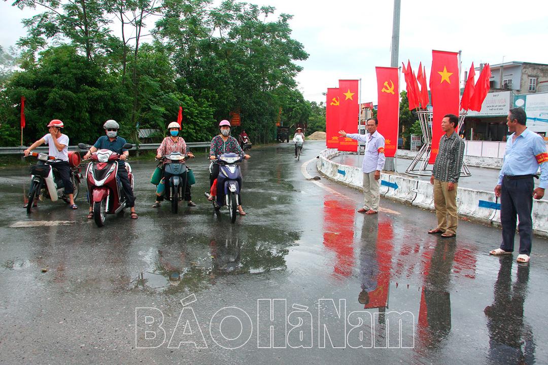 Cựu chiến binh ở Bình Lục tích cực tham gia giữ gìn ANTT, ATGT tại cơ sở