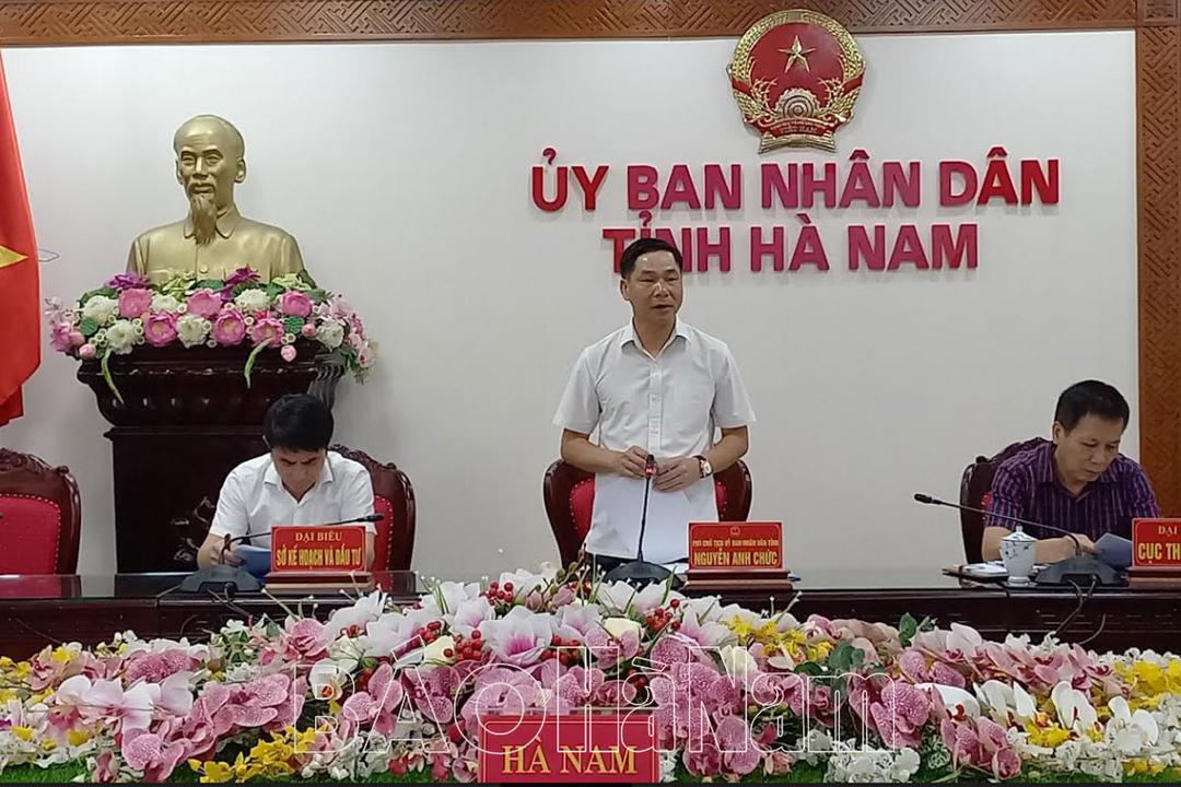 UBND tỉnh tổ chức hội nghị nghe Cục Thuế báo cáo kết quả triển khai hóa đơn điện tử