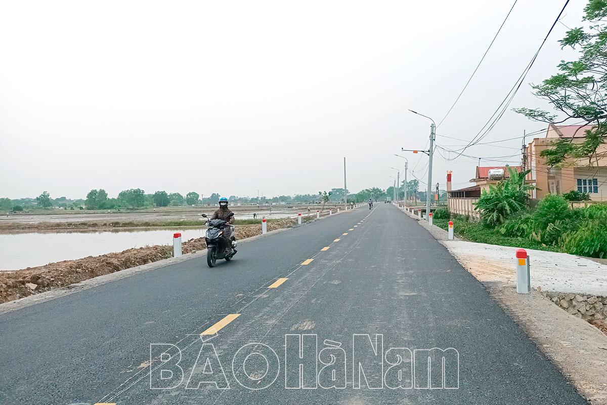 Liêm Túc nỗ lực nâng cao các tiêu chí nông thôn mới