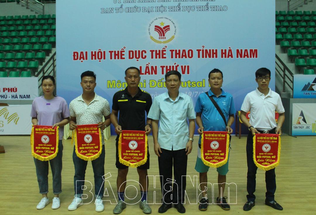 Khai mạc giải Futsal nữ Đại hội TDTT cấp tỉnh năm 2022