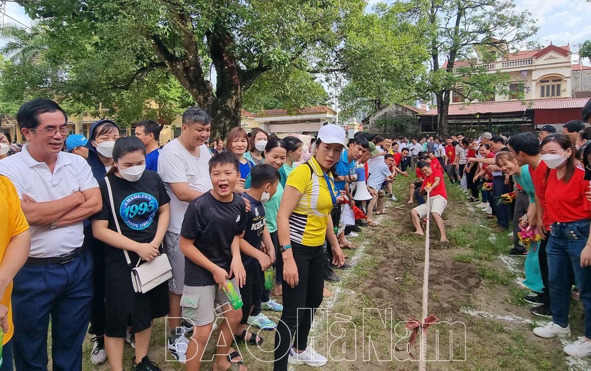 Khai mạc Giải thể thao trong CNVCLĐ huyện Kim Bảng năm 2022