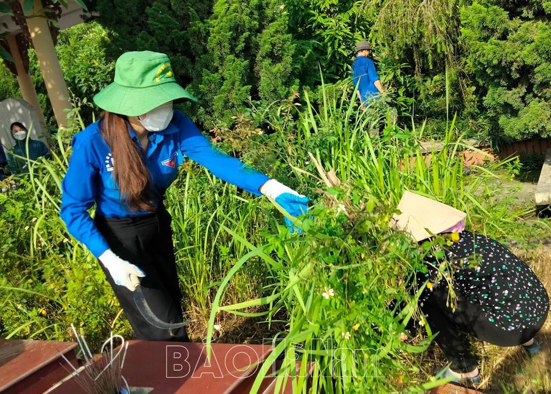 Tuổi trẻ Thanh Liêm ra quân hướng tới Kỷ niệm 75 Ngày Thương binh Liệt sĩ