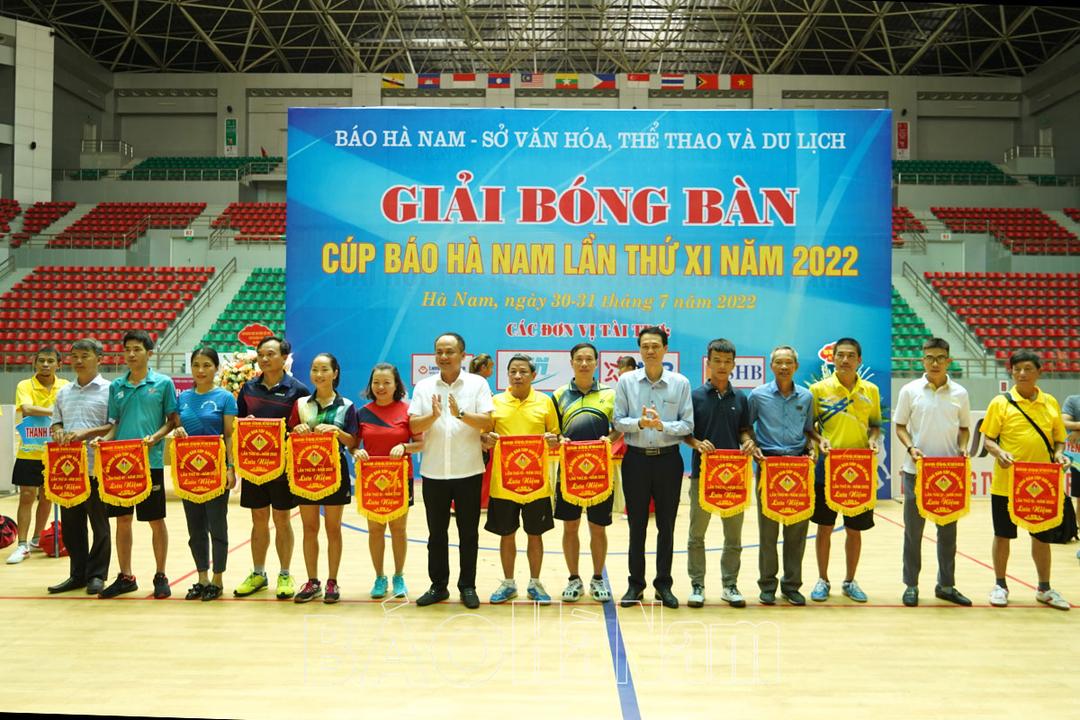 Khai mạc Giải bóng bàn Cúp Báo Hà Nam lần thứ XI năm 2022