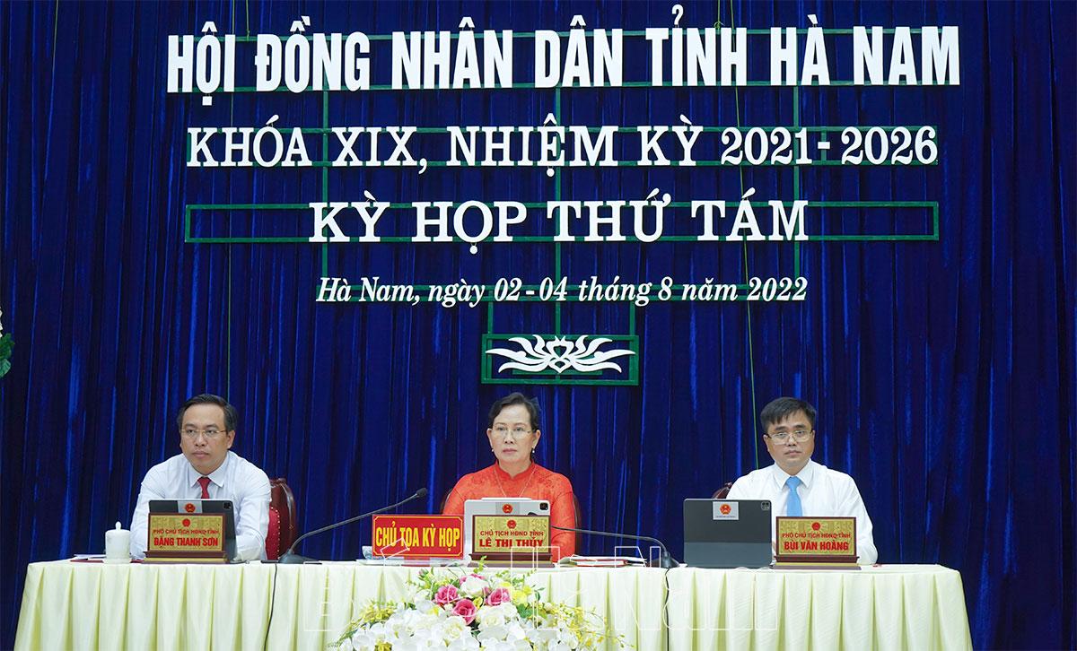 Khai mạc trọng thể Kỳ họp thứ 8, HĐND tỉnh khóa XIX, nhiệm kỳ 2021-2026
