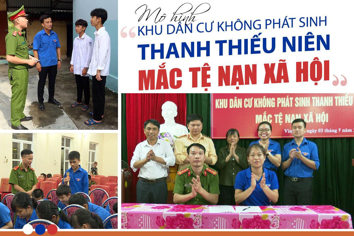 Mô hình “Khu dân cư không phát sinh thanh thiếu niên mắc tệ nạn xã hội”
