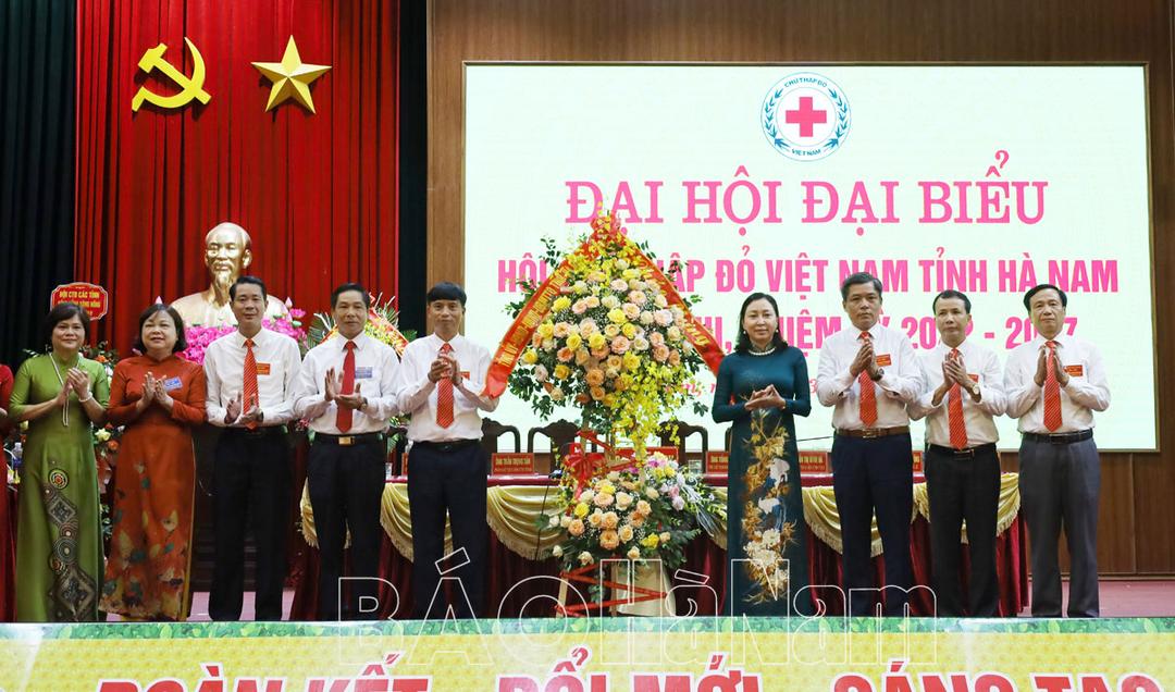 Đại hội đại biểu Hội Chữ thập đỏ tỉnh lần thứ VIII, nhiệm kỳ 2022-2027