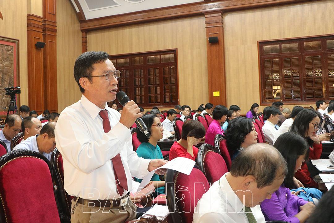 Sáng 3/8, HĐND tỉnh tổ chức chất vấn, trả lời chất vấn, trả lời ý kiến, kiến nghị cử tri