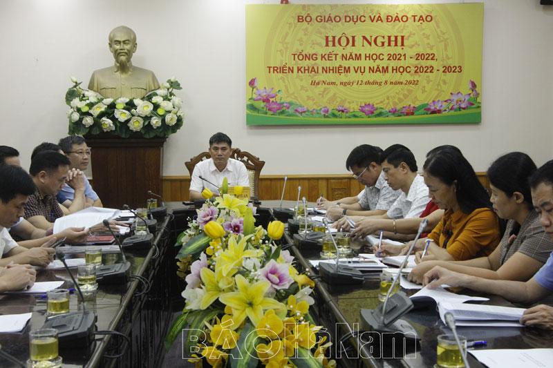 Hội nghị trực tuyến toàn quốc tổng kết năm học 2021- 2022