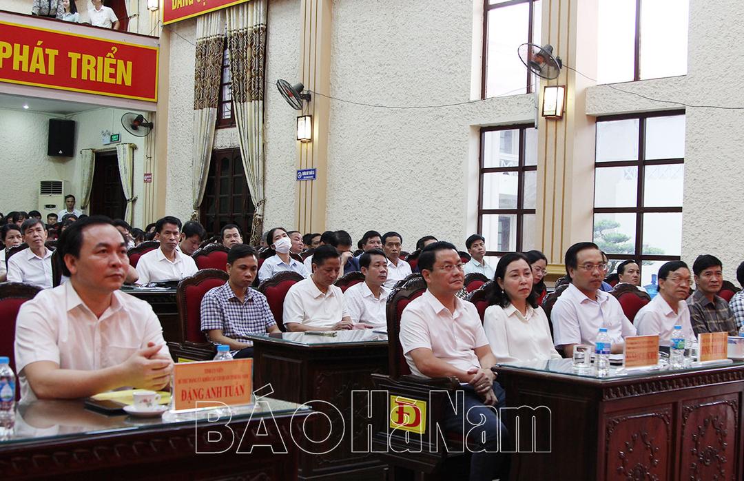 Đảng ủy Khối các cơ quan tỉnh tổ chức học tập, quán triệt nội dung Tác phẩm của Tổng Bí thư Nguyễn Phú Trọng