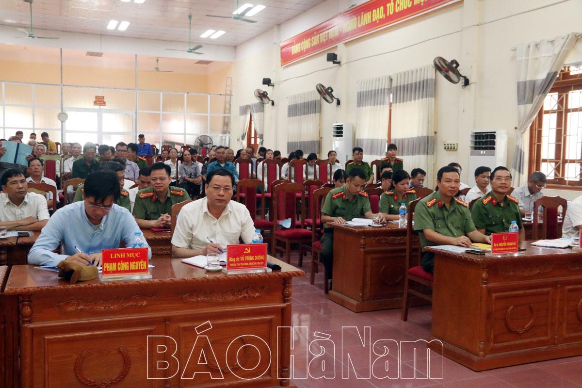 Xã Tiêu Động xây dựng mô hình “Xứ đạo bình yên, gia đình giáo dân gương mẫu giữ gìn an ninh trật tự”