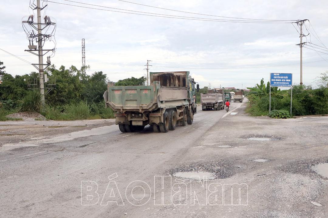 Quan tâm tu bổ, nâng cấp các tuyến đường tỉnh 494C và 495C ở Thanh Liêm