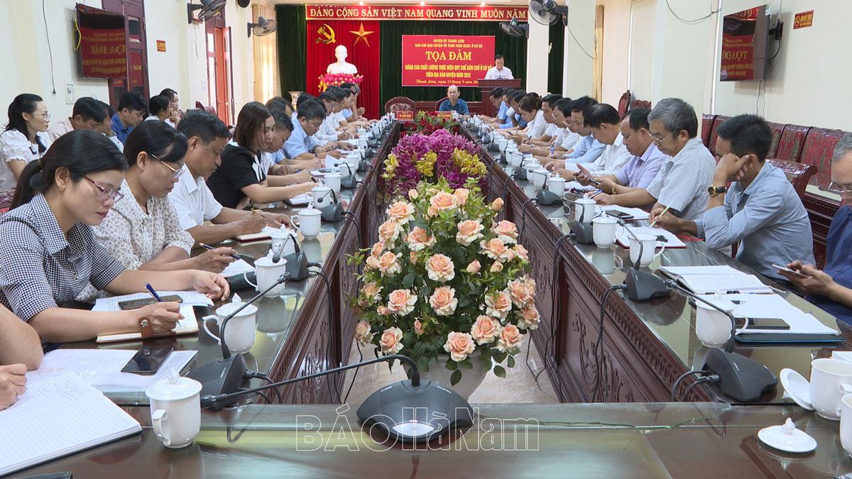 Thanh Liêm tọa đàm nâng cao chất lượng thực hiện quy chế dân chủ ở cơ sở