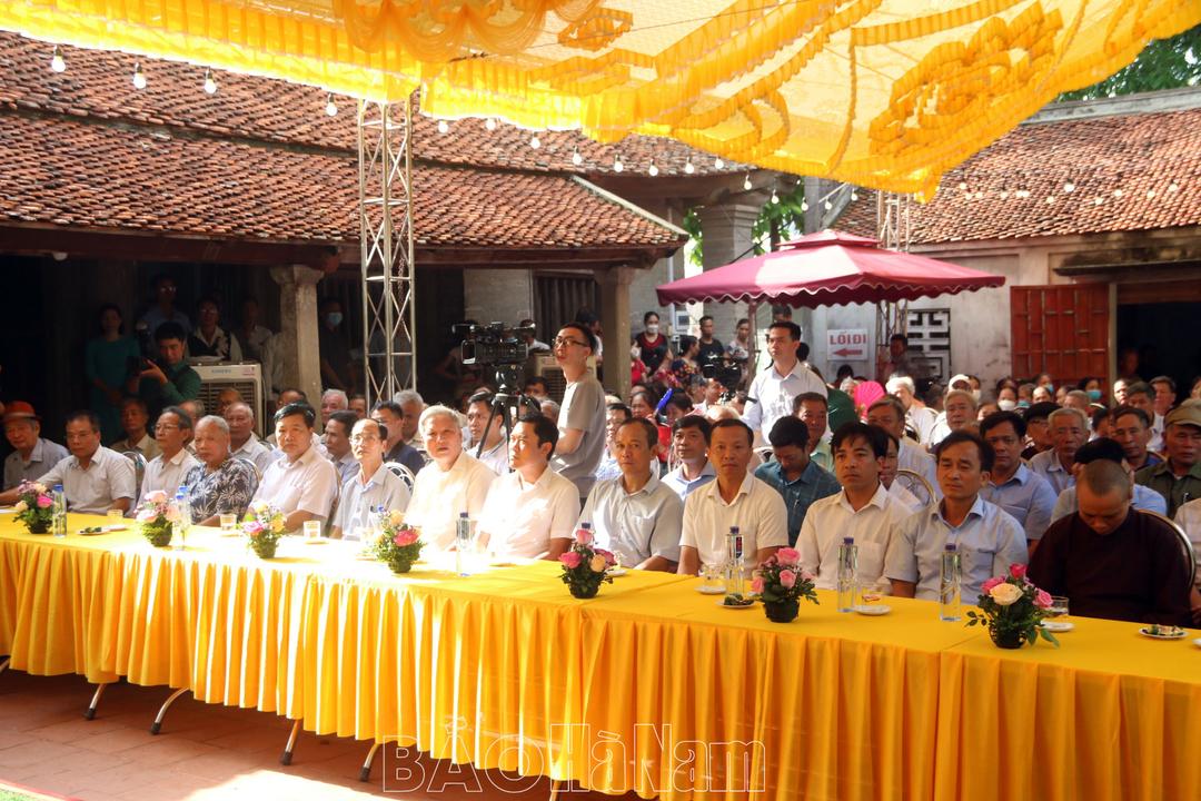 Lễ khánh thành trùng tu, tôn tạo đình làng Vĩnh Trụ