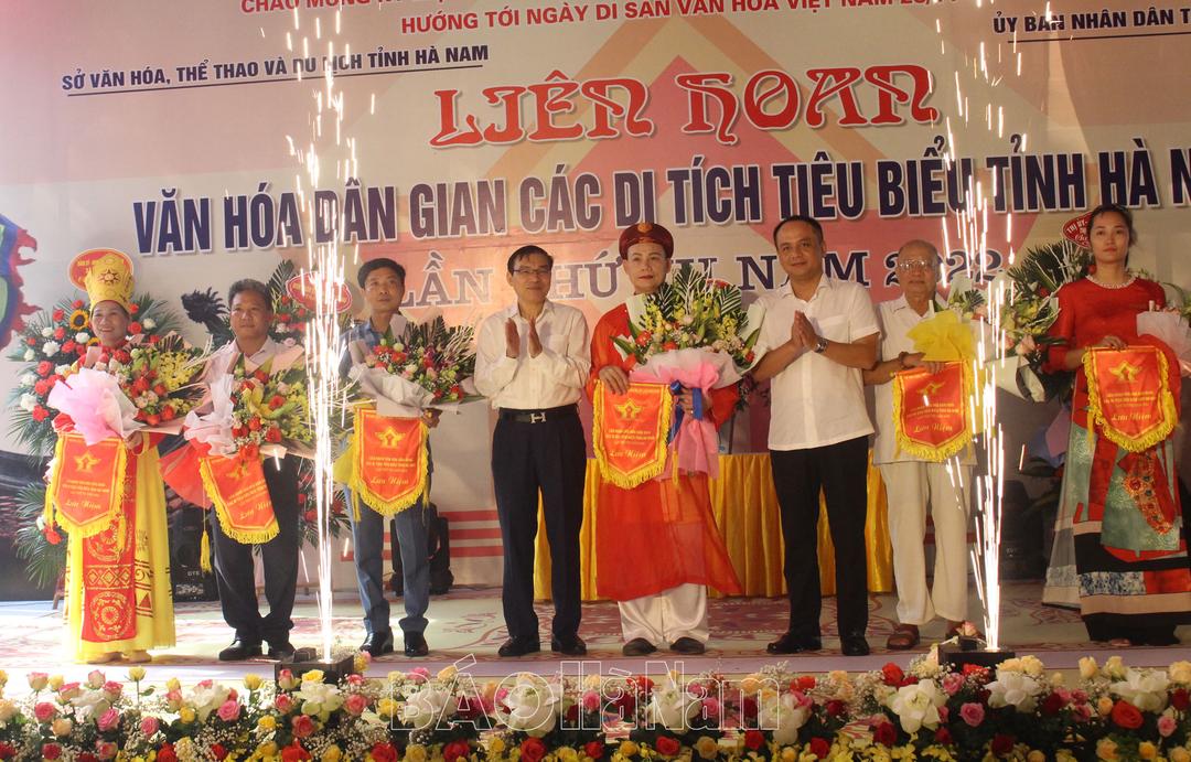 Khai mạc Liên hoan văn hóa dân gian các di tích tiêu biểu tỉnh Hà Nam, lần thứ VII