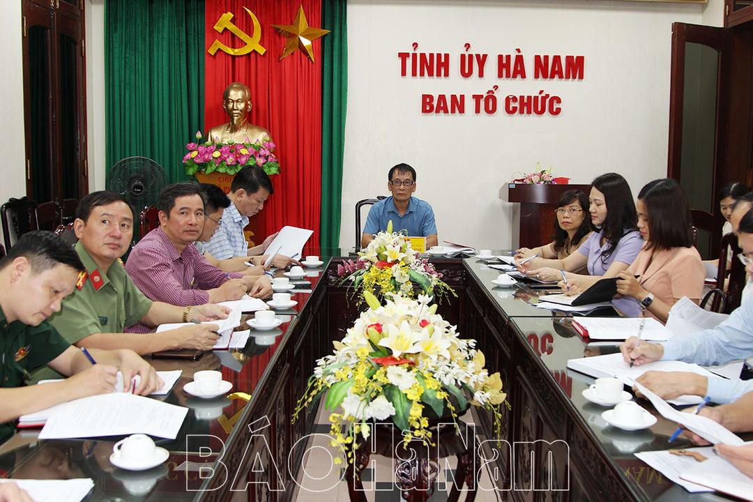 Ban Tổ chức Trung ương tổ chức hội nghị trực tuyến quán triệt, triển khai các văn bản của Bộ Chính trị