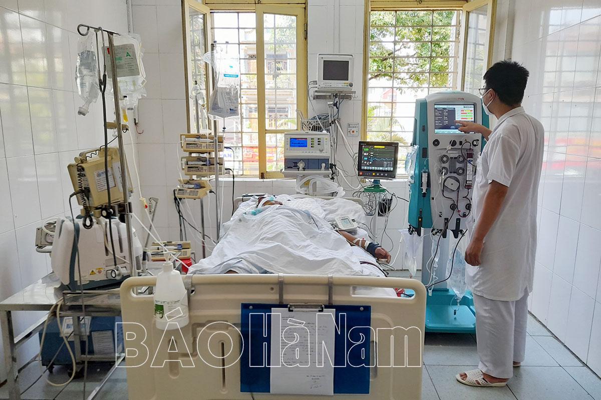 Ứng dụng kỹ thuật mới, BVĐK Hà Nam cứu một bệnh nhân qua cơn nguy kịch