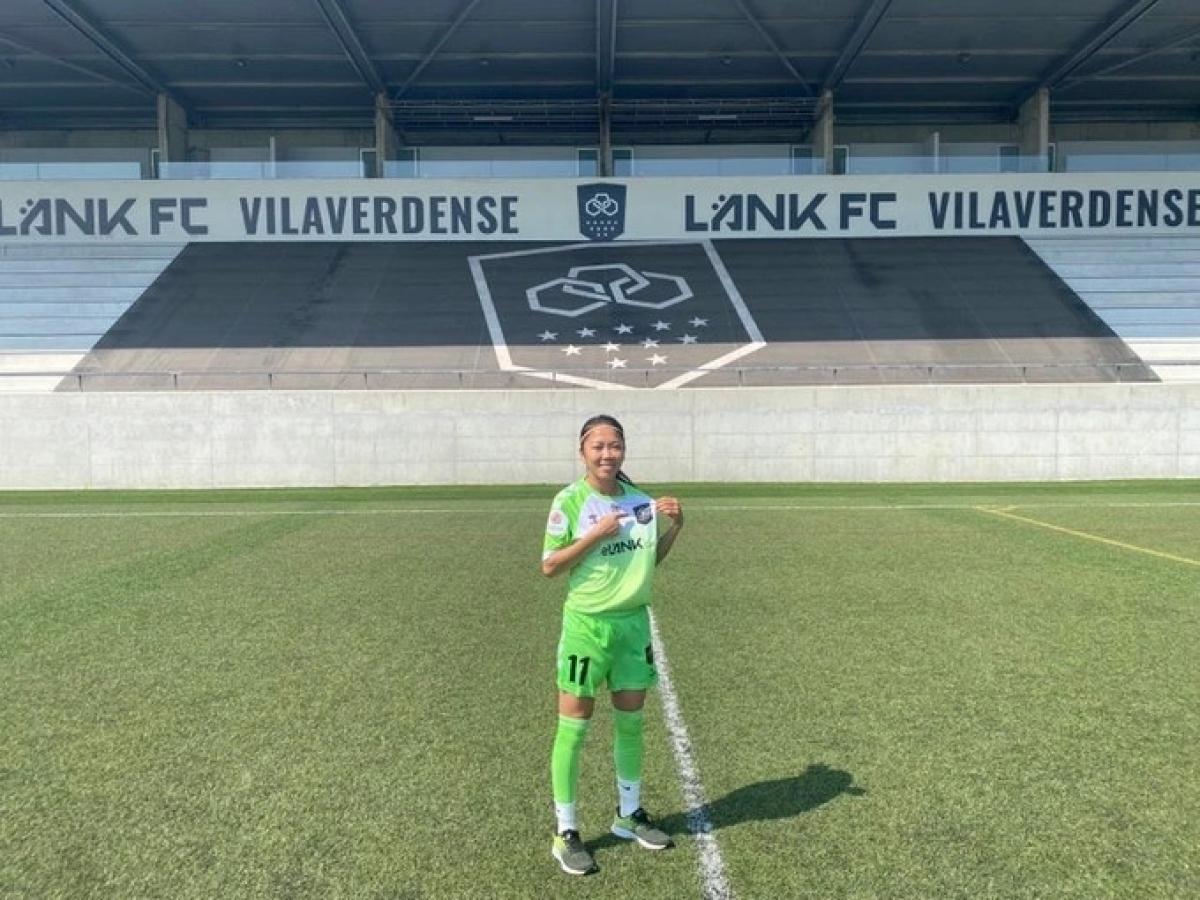 Huỳnh Như lần thứ 2 ra sân ở Bồ Đào Nha