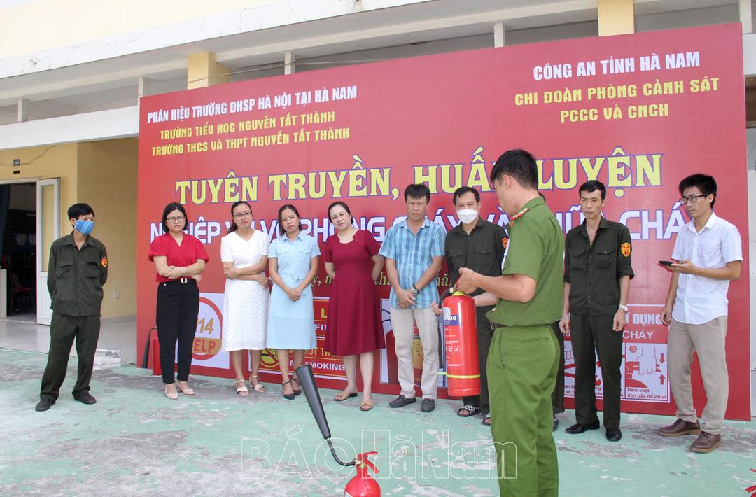 Chú trọng bảo đảm an toàn PCCC trong trường học