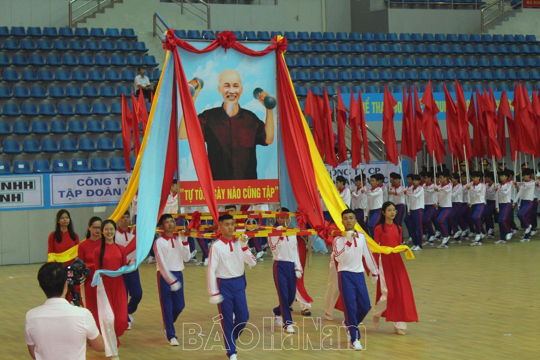 Tổng duyệt chương trình Lễ khai mạc Đại hội TDTT tỉnh Hà Nam lần thứ VI năm 2022