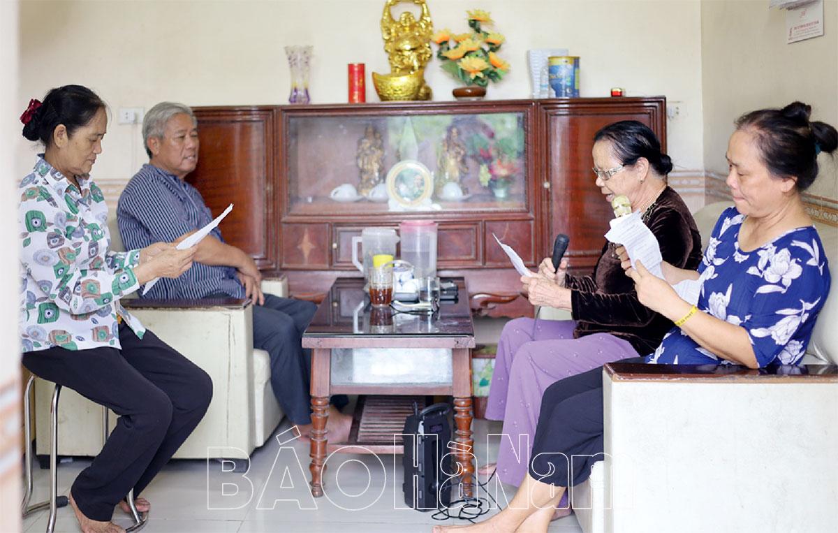 Phát huy vai trò người cao tuổi trong xây dựng đời sống văn hóa