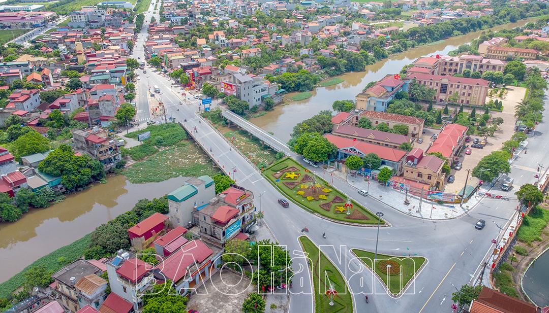 Duy Tiên nỗ lực xây dựng đô thị văn minh