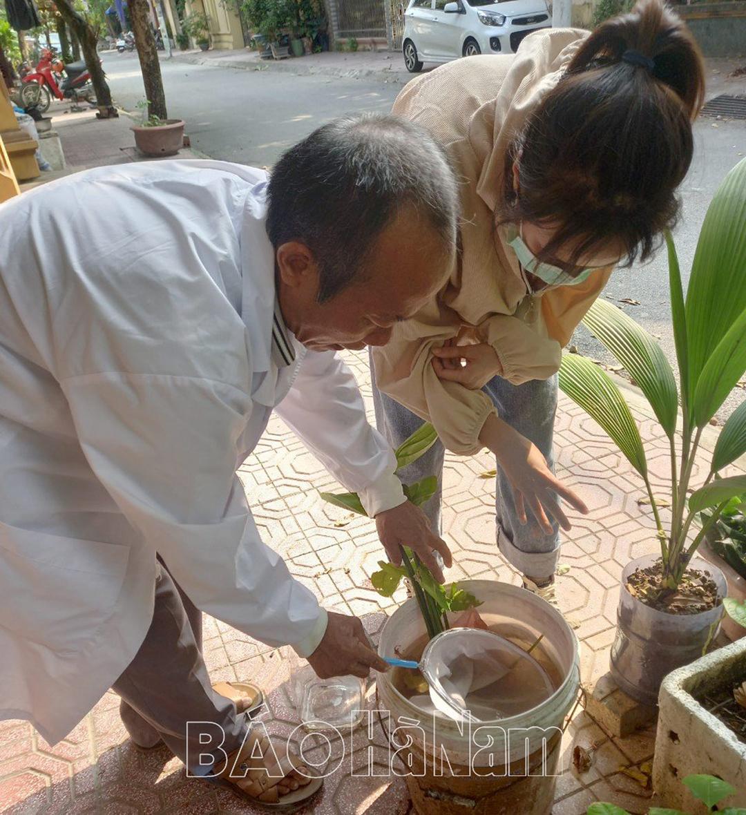 Dịch sốt xuất huyết vẫn diễn biến phức tạp ở Phủ Lý