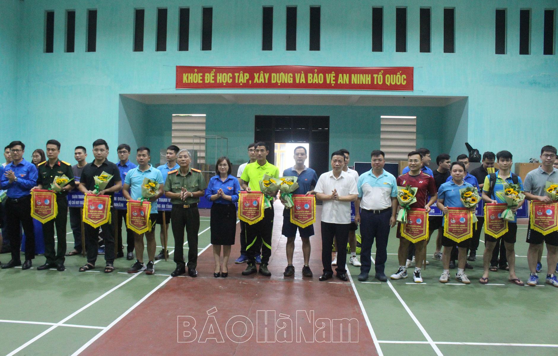 Giải cầu lông cán bộ Đoàn, Hội chuyên trách tỉnh Hà Nam lần thứ XI, năm 2022