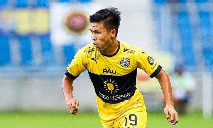 Quang Hải ghi bàn đầu tiên ở Ligue 2