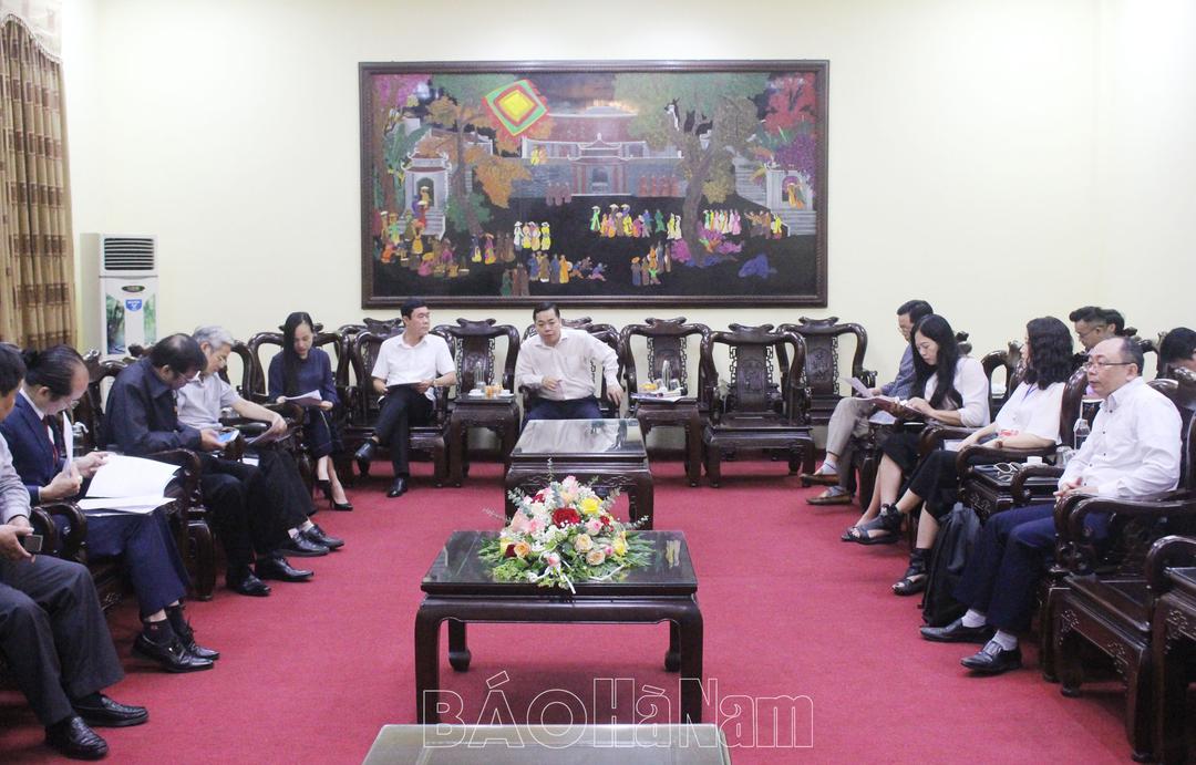 Họp Ban tổ chức và đại diện các đơn vị tham gia Liên hoan chèo toàn quốc 2022