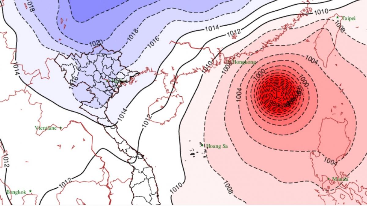 Bắc Bộ đón không khí lạnh tăng cường