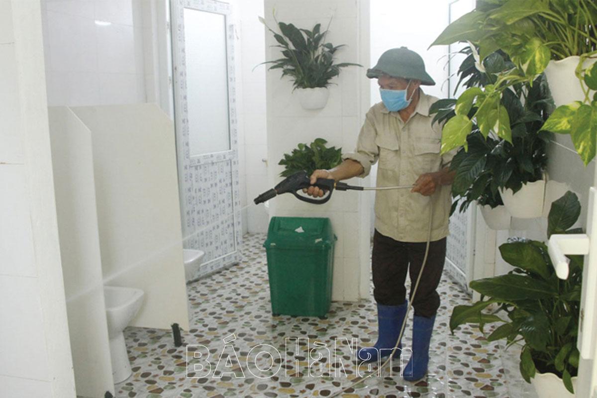 TP Phủ Lý xây dựng nhà vệ sinh trường học thân thiện