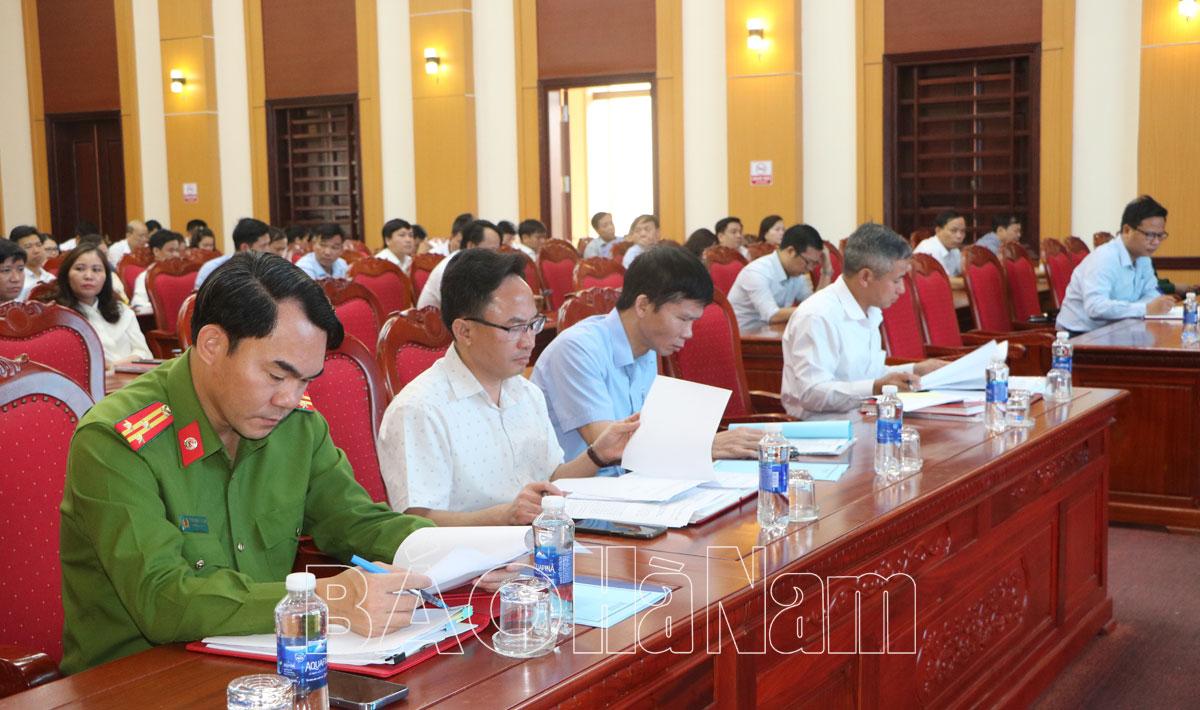 Kim Bảng sơ kết mô hình “Chính quyền thân thiện vì nhân dân phục vụ”