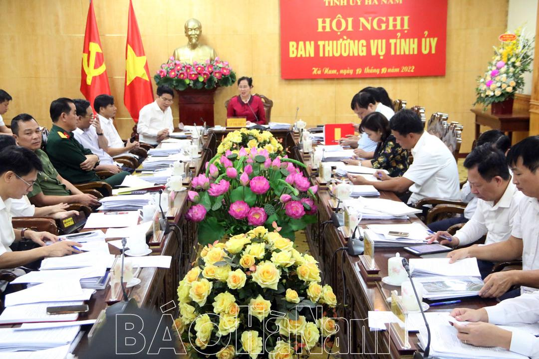 BTV Tỉnh ủy tiếp tục cho ý kiến, chủ trương nhiều dự án đầu tư xây dựng khu nhà ở, khu đô thị