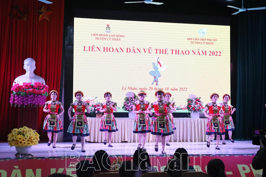 Liên hoan dân vũ thể thao huyện Lý Nhân năm 2022