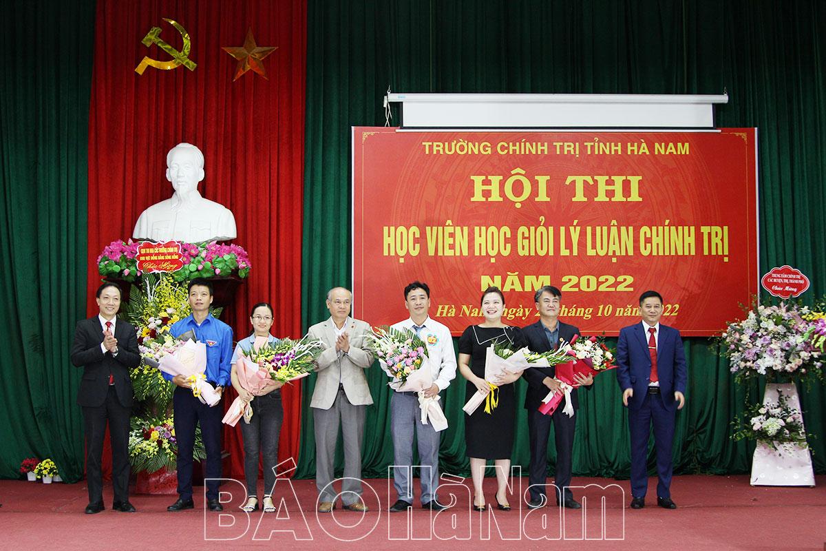 Trường Chính trị tỉnh tổ chức hội thi “Học viên học giỏi lý luận chính trị năm 2022”