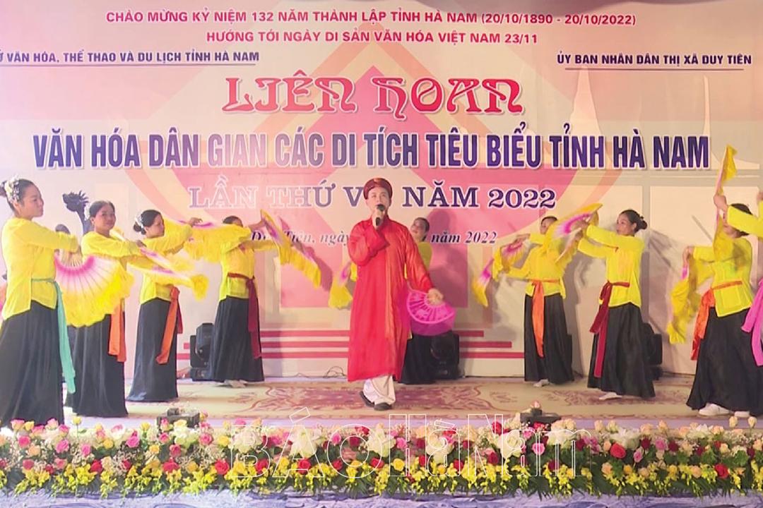 Duy Tiên bảo tồn, phát huy di sản văn hóa gắn với phát triển du lịch