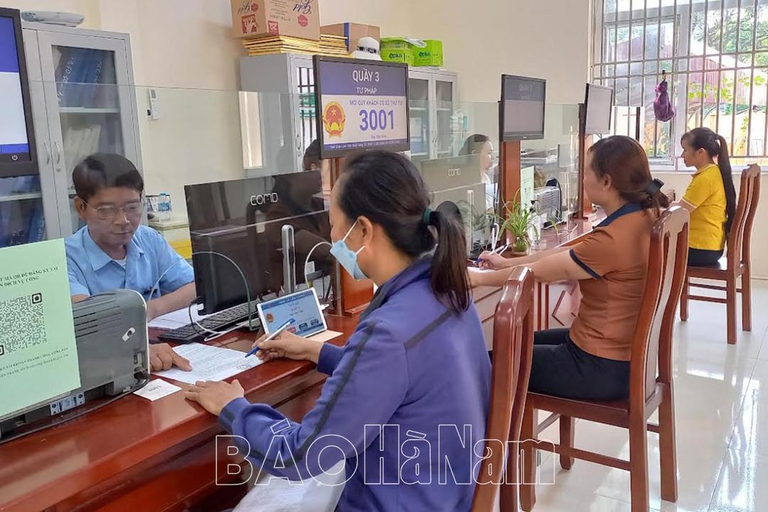 Liêm Chung xây dựng “Chính quyền thân thiện vì nhân dân phục vụ”