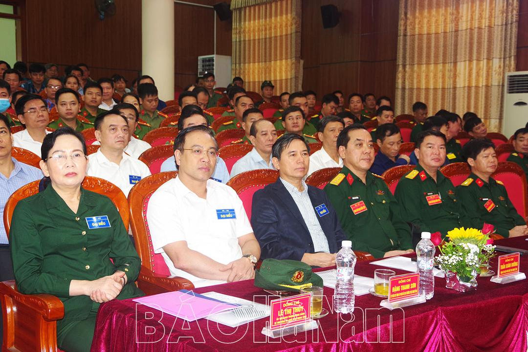 Bình Lục khai mạc diễn tập khu vực phòng thủ huyện năm 2022