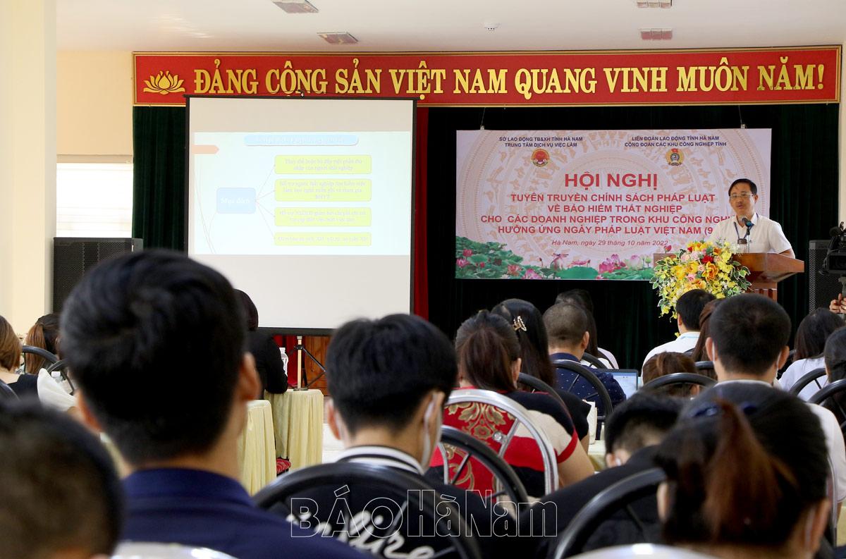 Tuyên truyền chính sách bảo hiểm thất nghiệp đối với người sử dụng lao động và lao động