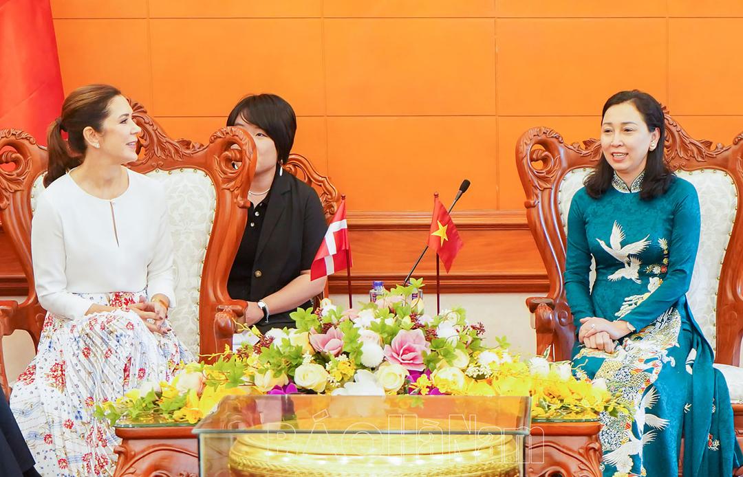 Công nương Đan Mạch Mary Elizabeth thăm và làm việc tại Hà Nam