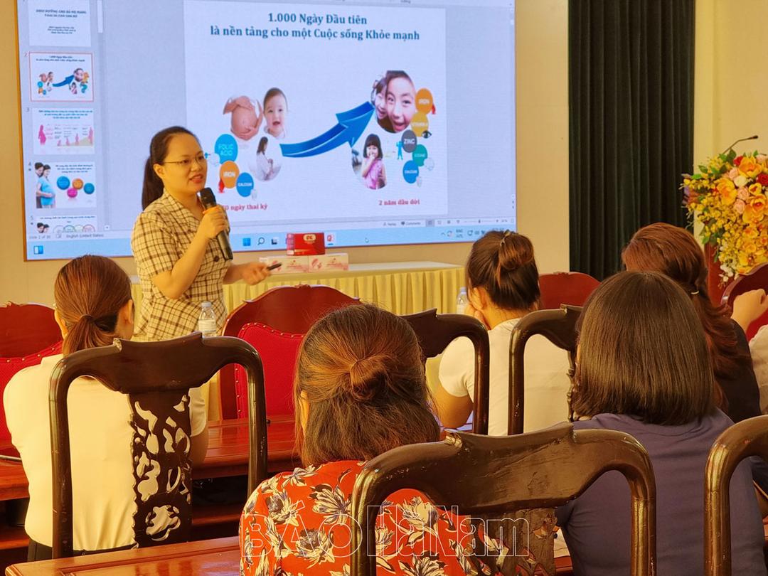 Đa dạng các hoạt động nữ công