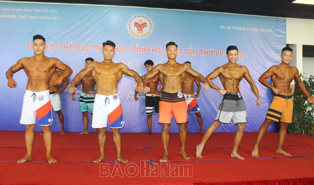 Ghi nhận Giải Thể hình Đại hội Thể dục thể thao tỉnh